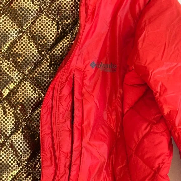 Columbia Titan Pass™ Double Wall™ Hybrid Jacket in Small Bold Orange - Picture 13 of 16